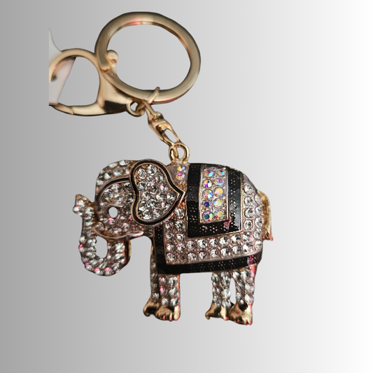 Daisy Elephant Charm Ketchain