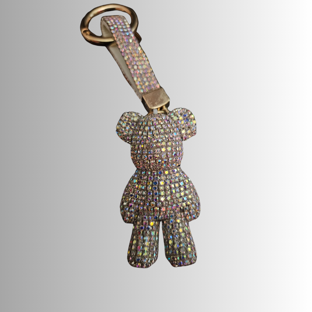 Teddy Sparkles Keychain and Charm